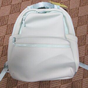 NWT~ ALL IN MOTION~ MINT GREEN BACK PACK~15" PADDED LAPTOP SLEEVE, 2 WATER BOT